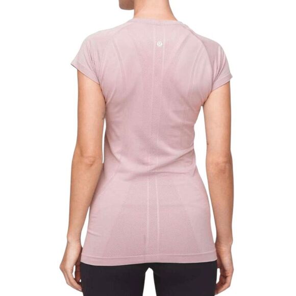 LULULEMON ATHLETICA Swiftly Tech Short Sleeve Crew in Smoky Blush/Smoky Blush Si - Picture 2 of 4